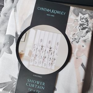 Cynthia Rowley Floral Shower Curtain